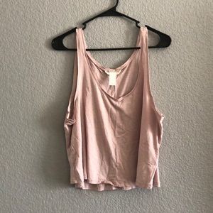 Mauve crop top
